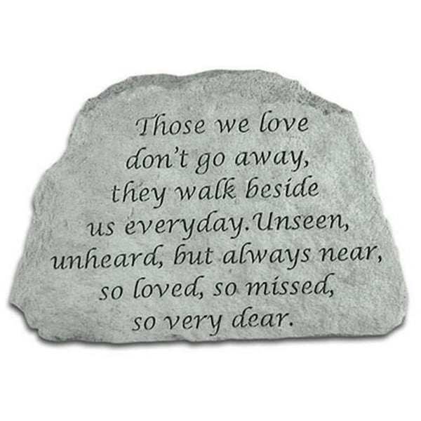 Kay Berry Those We Love Don-T Go Away - Memorial - 6.5 Inches X 4.5 Inches X 1.5 Inches 46720 - main